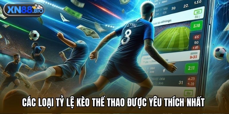 Các loại tỷ lệ kèo thể thao được yêu thích nhất