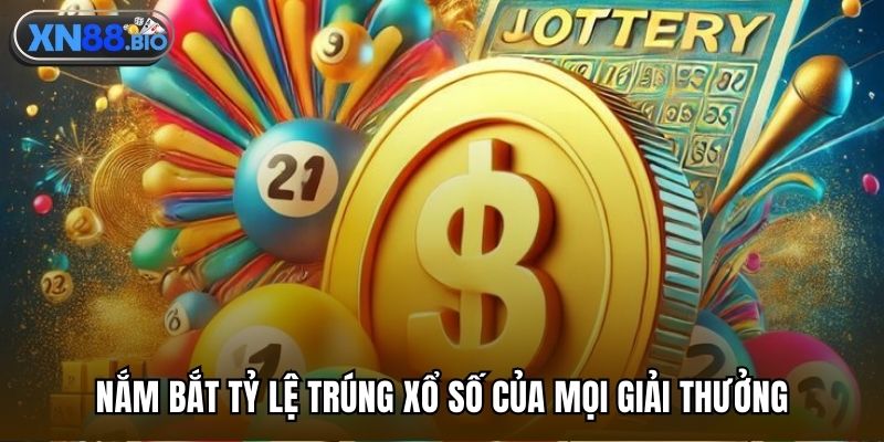 Nắm bắt tỷ lệ trúng xổ số của mọi giải thưởng